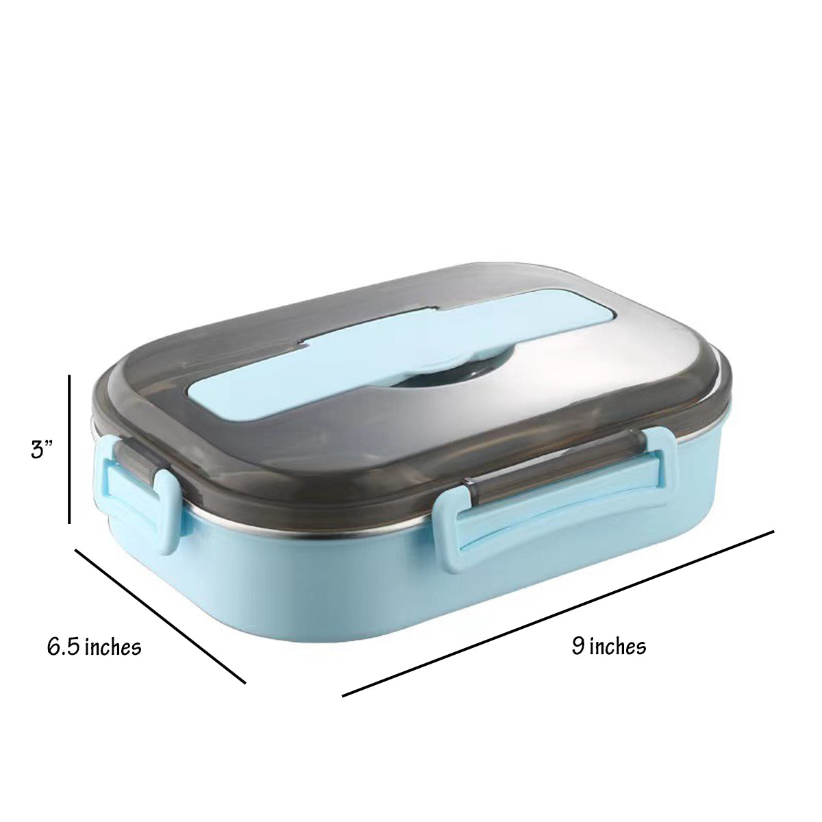 304 Stainless Steel Lunch Box For Adults Kids Snack Storage